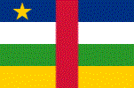 Flagge der Zentralafrikanischen Republik