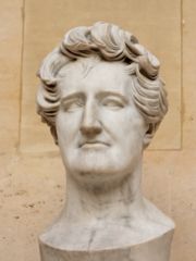 Memorial bust by David d'Angers, 1833