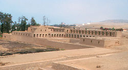 The Pachacamac Temple.
