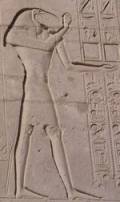 Dyehuty con apariencia de ibis. Ramesseum