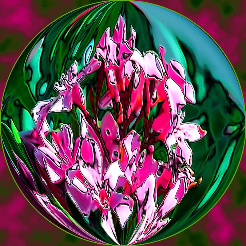 sphère fleur 003