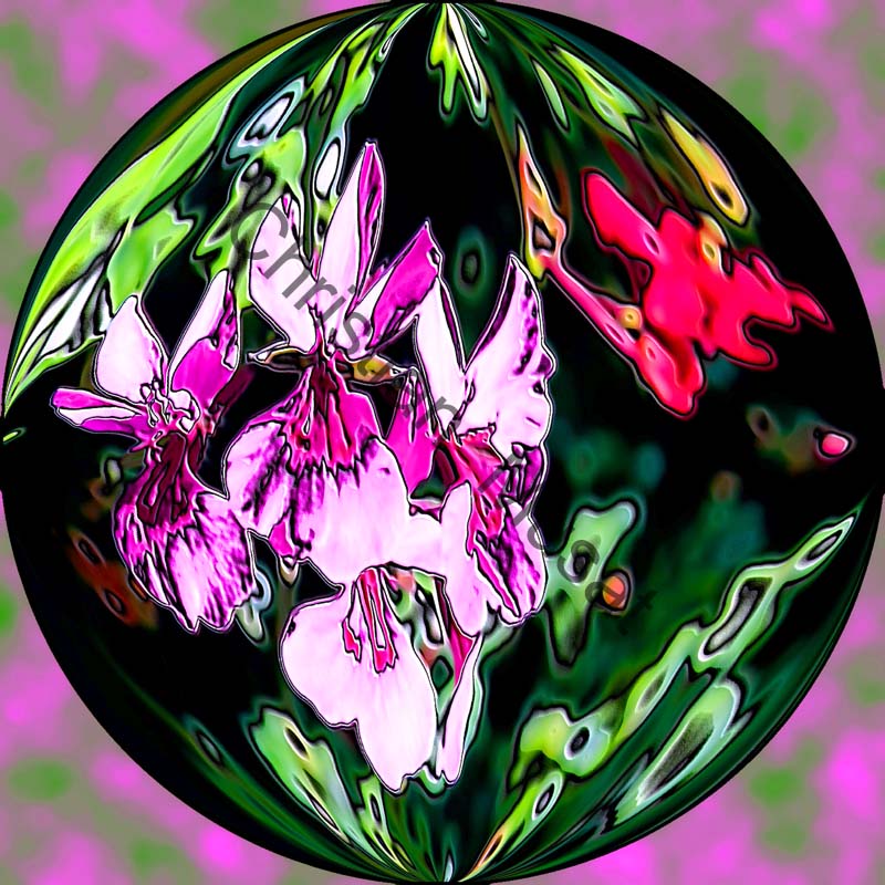 sphère fleur 005