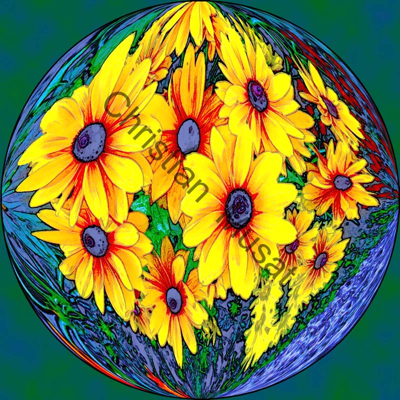sphère marguerite 007