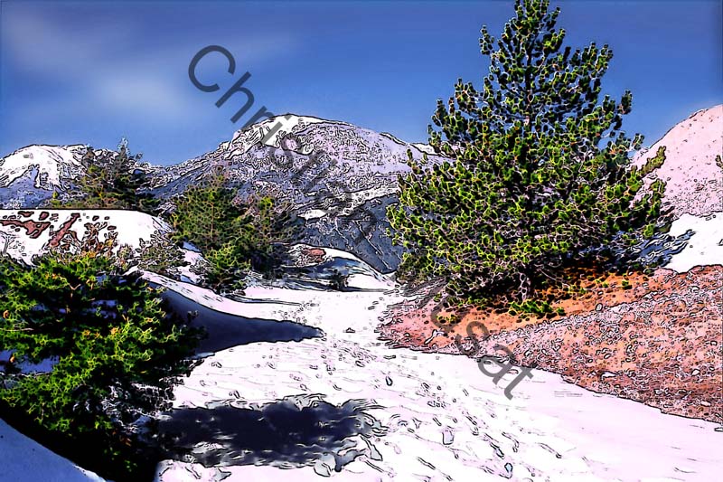 montagne effet 007