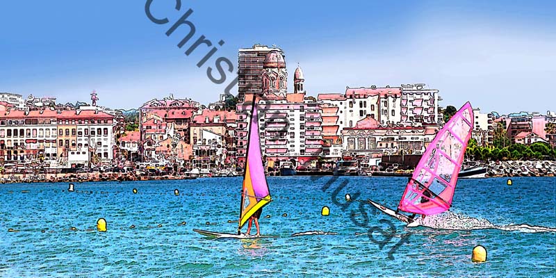 planche à voile effet 001