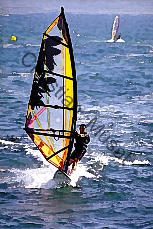 planche à voile effet 002