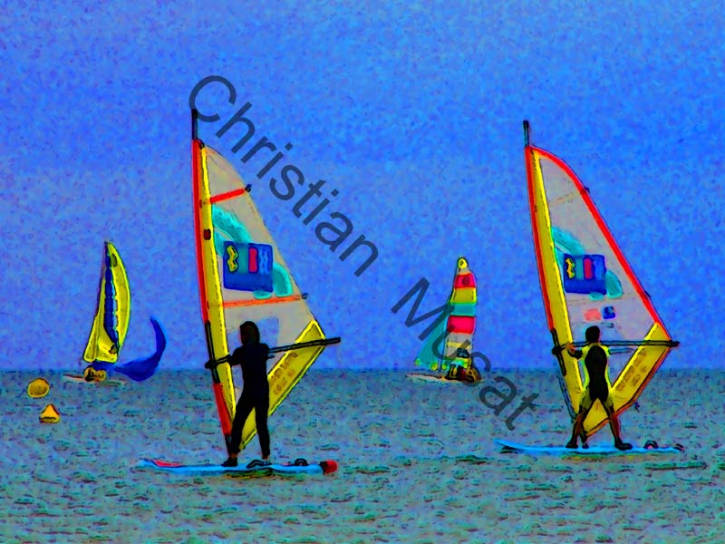 planche à voile effet 003